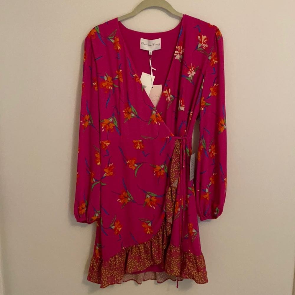 Charles Henry Wrap Dress NWT | Size S
